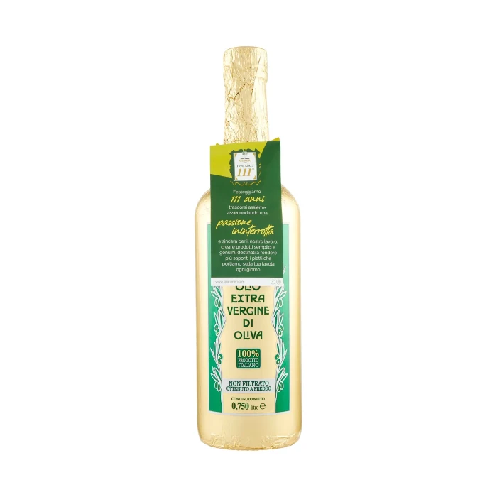 Raineri Olio Extra Vergine di Oliva Non Filtrato Ottenuto a Freddo 0,750 Litro