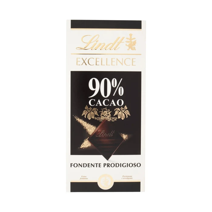 Lindt Excellence Tavoletta Cioccolato Fondente 90% 100 g