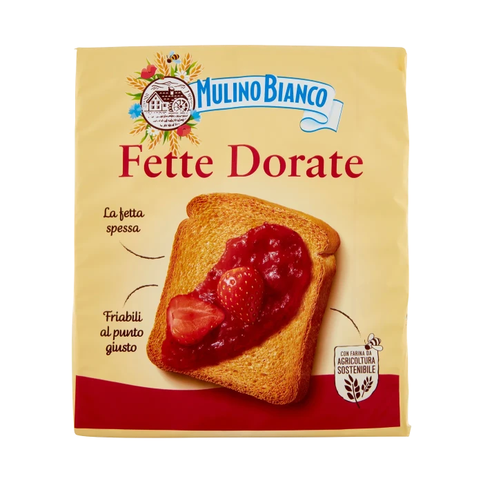 Mulino Bianco Fette Biscottate Dorate 315g