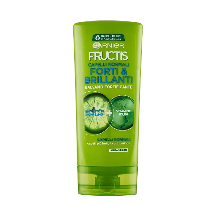 Garnier Balsamo Fructis Capelli Normali, Capelli Forti e Brillanti, 200 ml