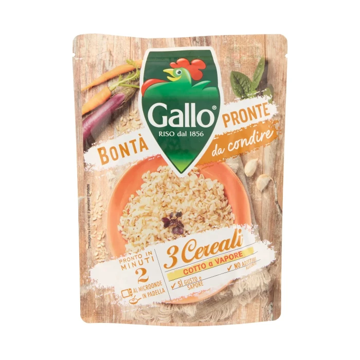 Gallo Bontà Pronte da condire 3 Cereali 250 g