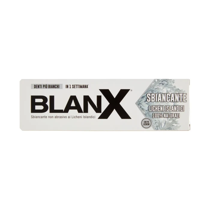 Blanx Sbiancante Licheni Islandici 100% Naturali 75 ml