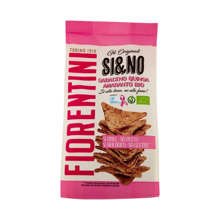 Fiorentini gli Originali Si&No Saraceno Quinoa Amaranto Bio 80 g