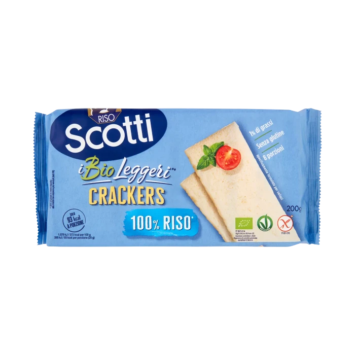 Riso Scotti i Bio Leggeri Crackers 100% Riso 200 g