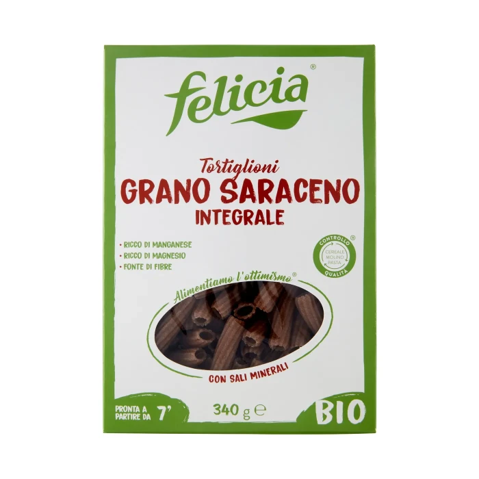 felicia Tortiglioni Grano Saraceno Integrale Bio 340 g