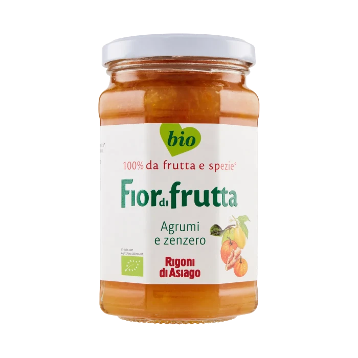 Rigoni di Asiago Fiordifrutta Agrumi e zenzero bio 340 g