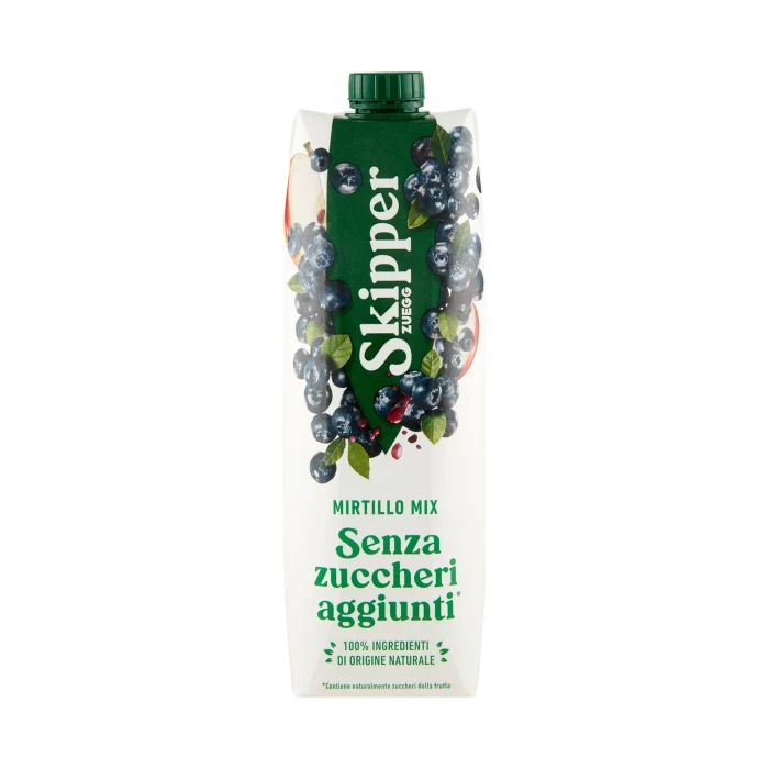 Zuegg Skipper Senza zuccheri aggiunti* Mirtillo Mix 1000 ml