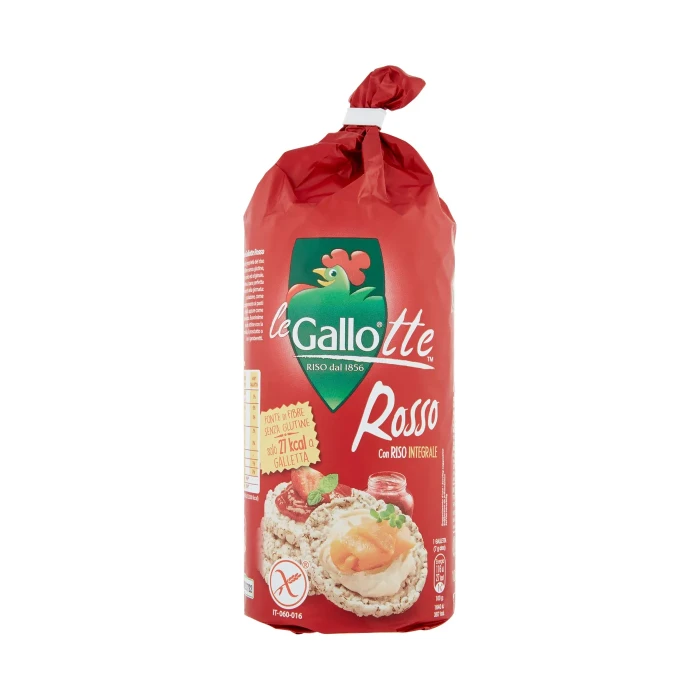 Gallo le Gallotte Rosso con Riso Integrale 100 g