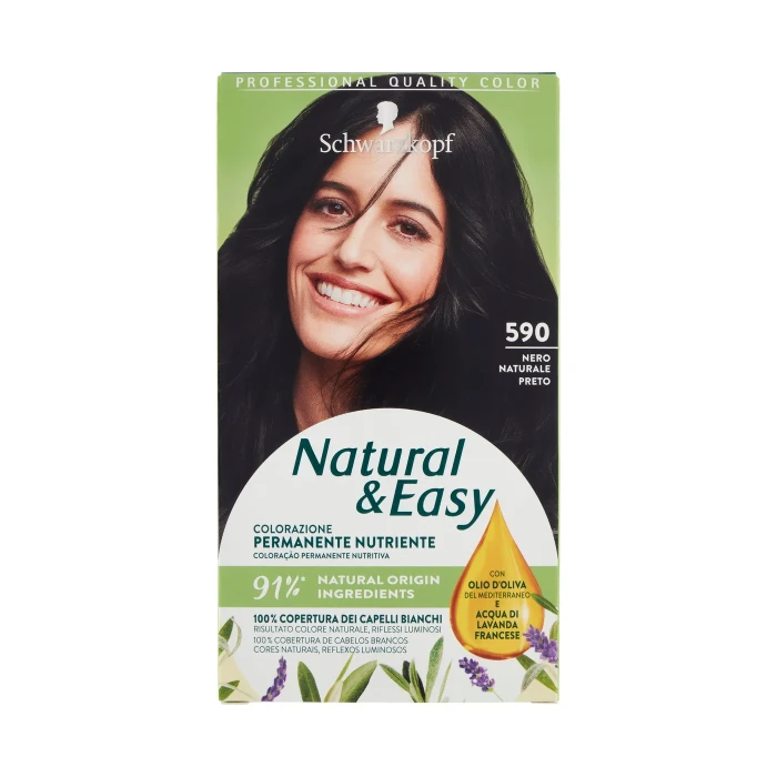 Schwarzkopf Natural&Easy 590 Nero Naturale
