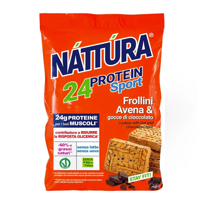 FROLLINI PROTEIN AVENA E GOCCE DI CIOCCOLATO NATTURA 200 G