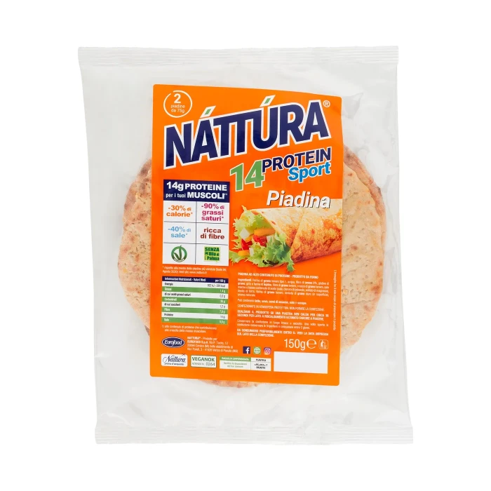 Náttúra 14 Protein Sport Piadina 2 x 75 g
