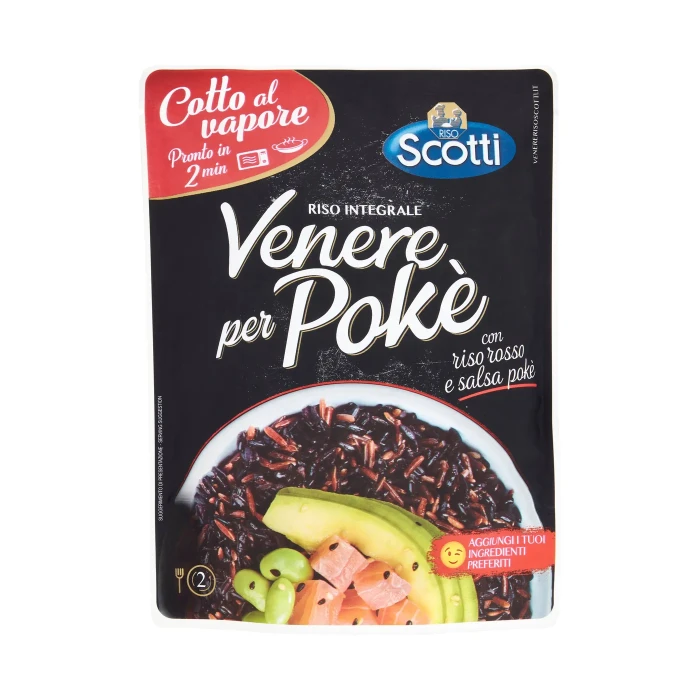 Riso Scotti Riso Integrale Venere per Pokè 230 g