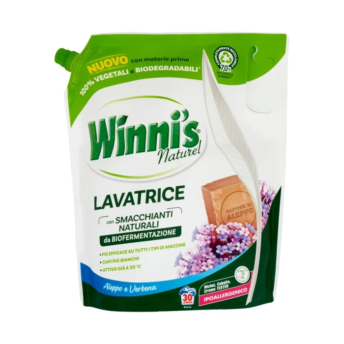 Winni's Naturel Lavatrice Aleppo e Verbena pouch 30 Lavaggi 1,35 l