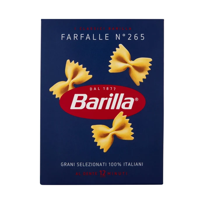 Barilla Pasta Farfalle n.265 100% Grano Italiano 500g