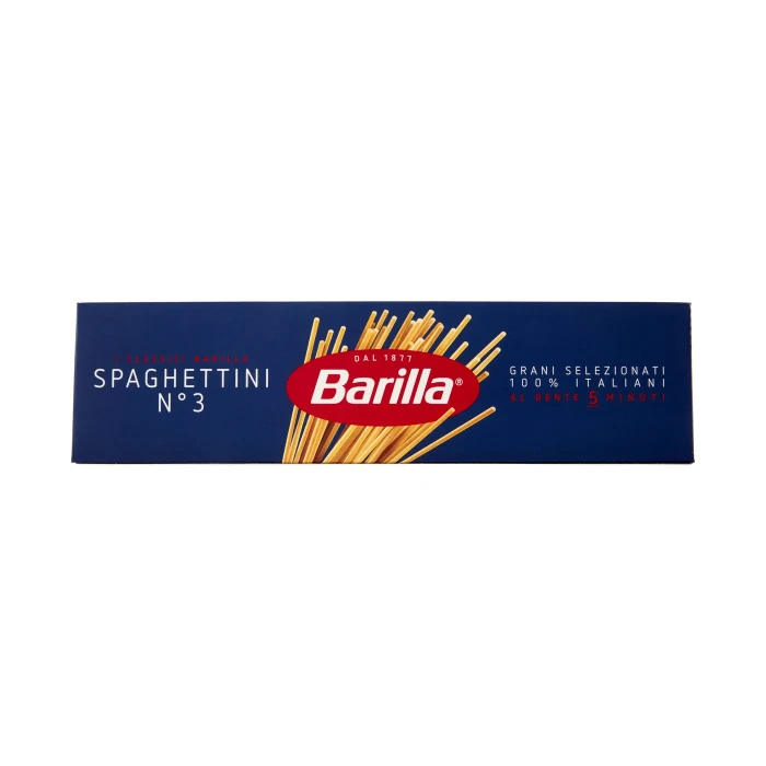 Barilla Pasta Spaghettini n.3 100% Grano Italiano 500g