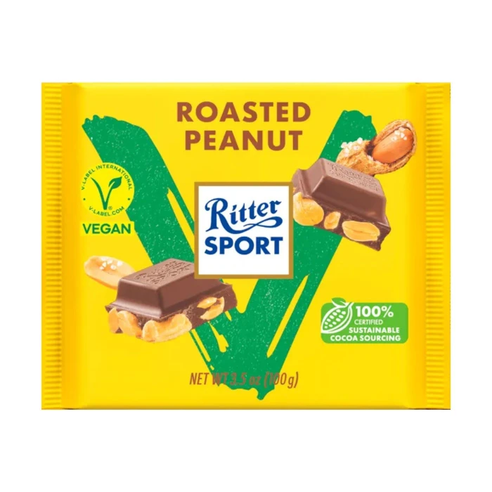 Ritter Sport vegan roasted peanut