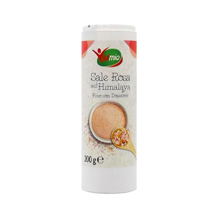 Sale rosa dell’himalaya fino con dosatore Vivimio 200 g