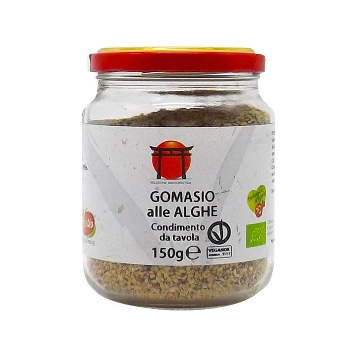 Vivibio Gomasio alle alghe semi sesamo tostati 150 g