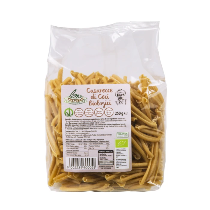 Casarecce di ceci senza glutine BIO TREVISAN 250 g