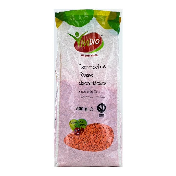 Vivibio Lenticchie rosse decorticate 500 g
