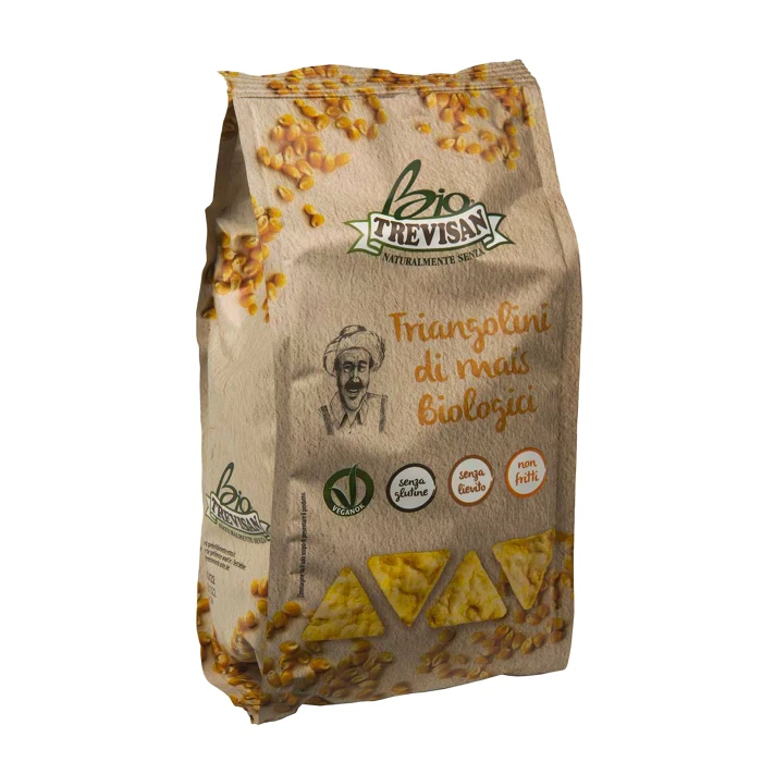 Triangolini di mais senza glutine BIO Trevisan 80 g