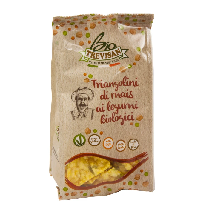 Triangolini ai legumi senza glutine BIO Trevisan 60 g