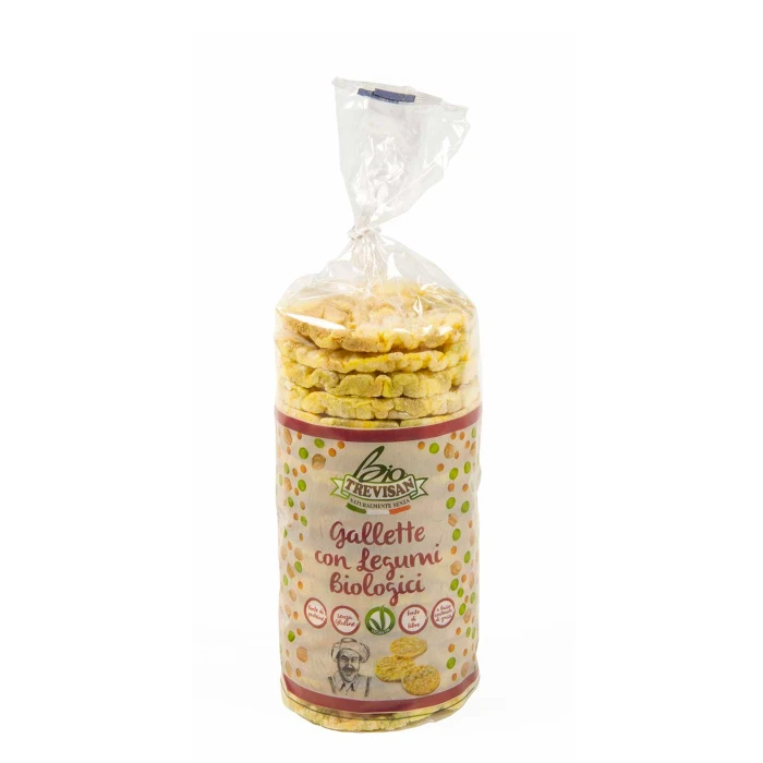Gallette di mais e legumi senza glutine BIO Trevisan 100 g