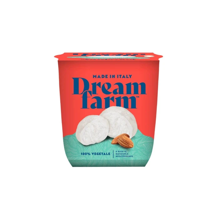 ALTERNATIVA VEGETALE ALLA MOZZARELLA DREAMFARM 100% PLANT BASED 125 g