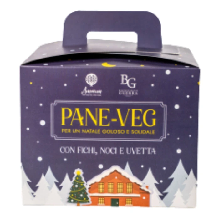 Pane-Veg con fichi, noci e uvetta 550 gr