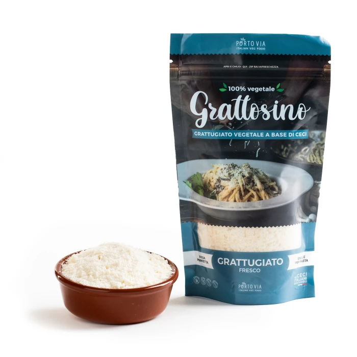GRATTOSINO GRATTUGIATO PORTO VIA ALTERNATIVA AL FORMAGGIO