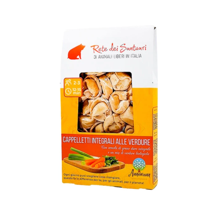 Cappelletti integrali alle verdure 250gr
