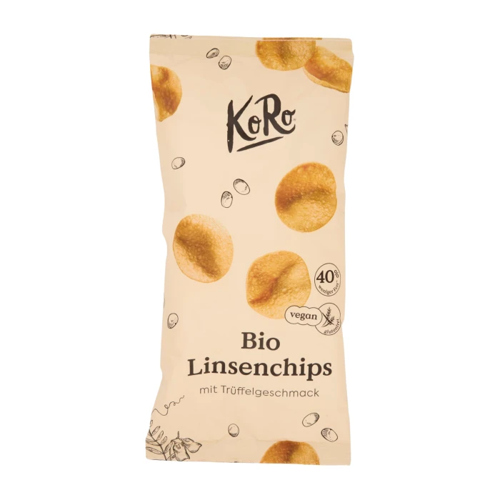 Chips di lenticchie al tartufo