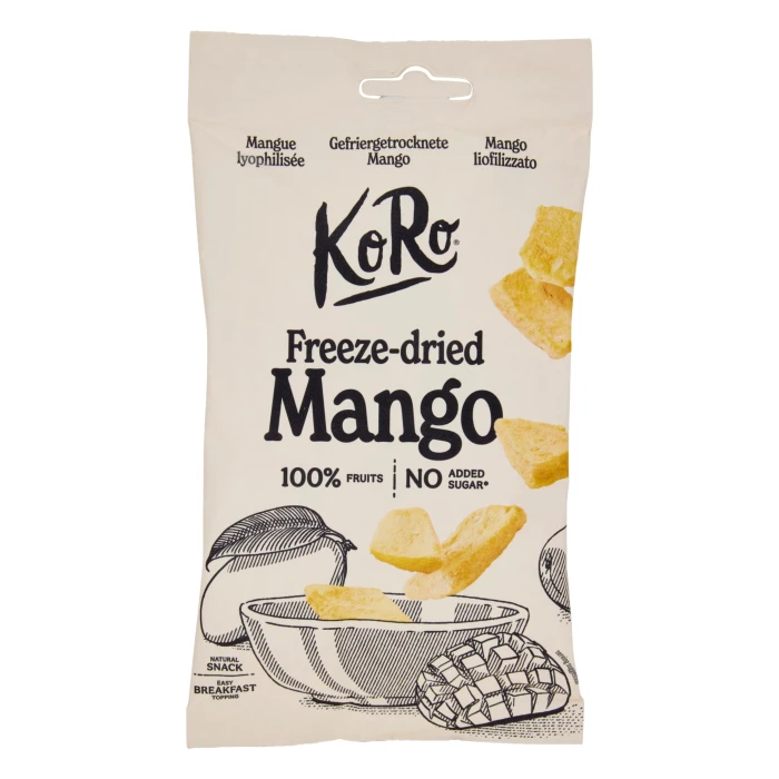 Mango liofilizzato in pezzi Koro 30gr