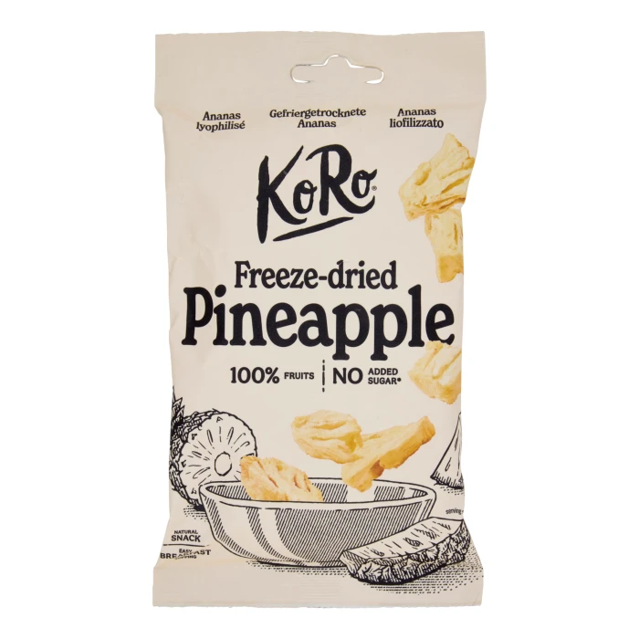 Ananas liofilizzata 100% Koro 40 gr