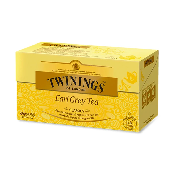 TEA EARL GREY TWININGS 25 FILTRI