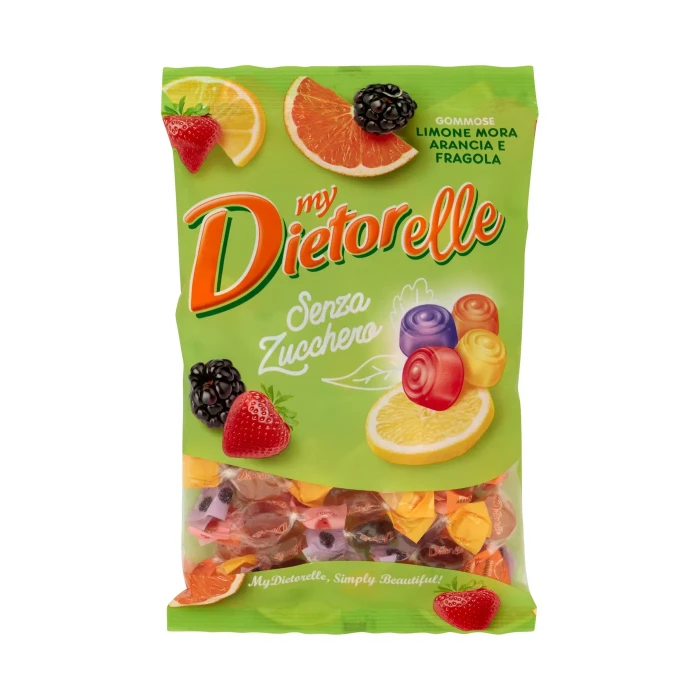 my Dietorelle Gommose Limone Mora Arancia e Fragola 140 g