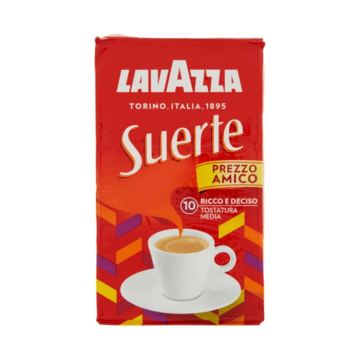 Lavazza, Suerte Caffè Macinato - 250 g