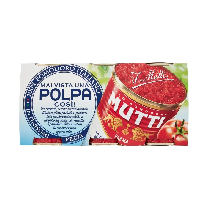 Mutti Polpa di Pomodoro 3 x 400 g