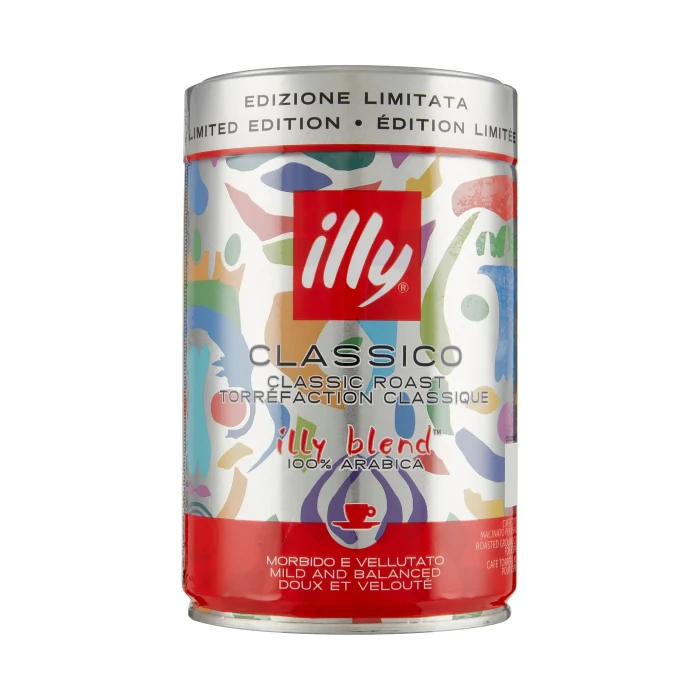 illy Art Collection Classico Caffè Tostato Macinato per Espresso 250 g