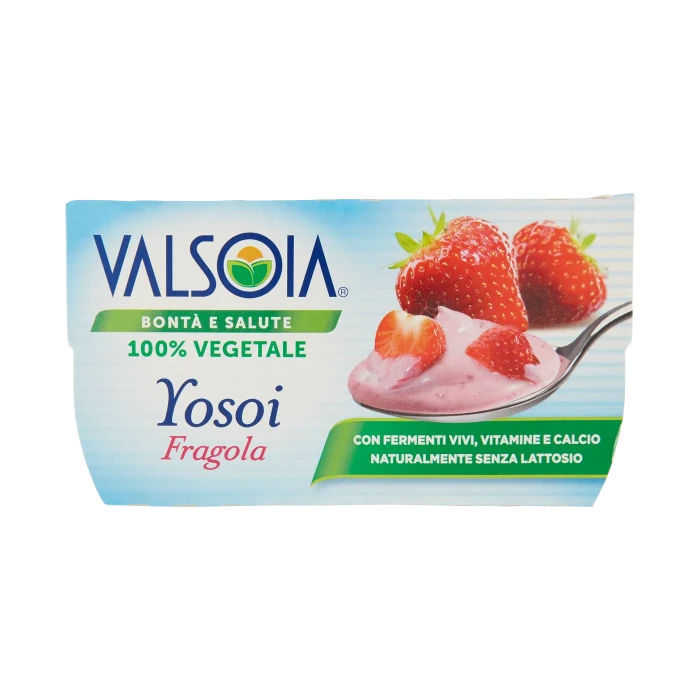 Valsoia Bontà e Salute Yosoi Fragola 2 x 125 g