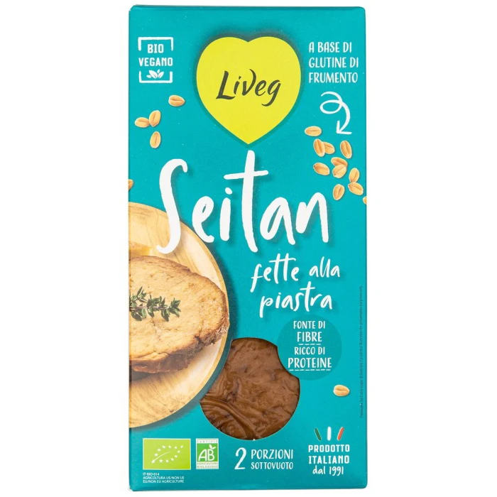 SEITAN FETTE ALLA PIASTRA BIO LIVEG 250 G