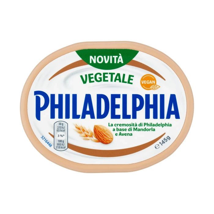Philadelphia Vegetale preparazione spalmabile a base di mandorla e avena - 145g