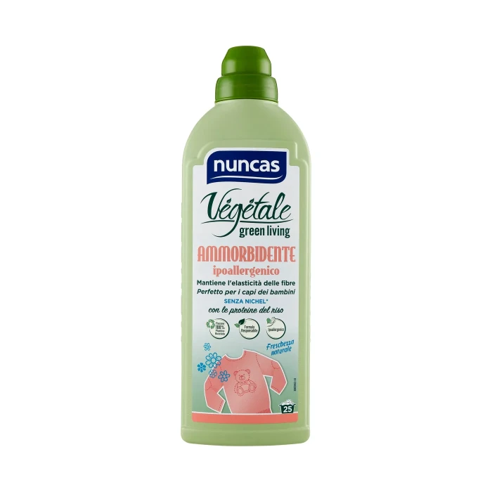 nuncas Vegetale Ammorbidente ipoallergenico Freschezza naturale 750 ml