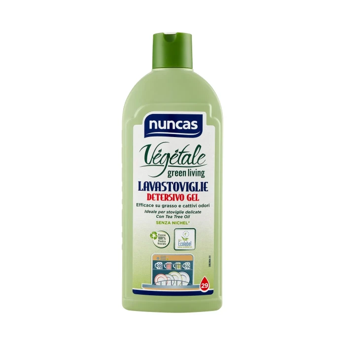 nuncas Vegetale Lavastoviglie Detersivo Gel 500 ml
