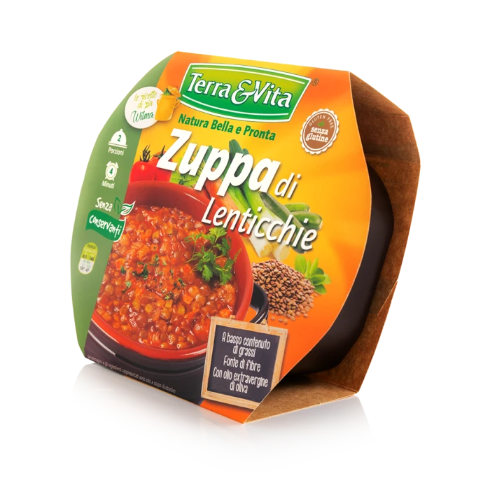 ZUPPA DI LENTICCHIE TERRA&VITA 620 G
